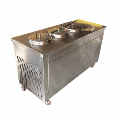 3-Hole Turkish Ice Cream Machine