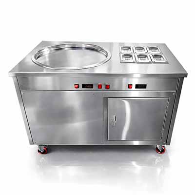 48 Inch Cold Stone Machine with Fridge